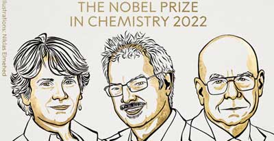 برندگان نوبل شیمی سال 2022